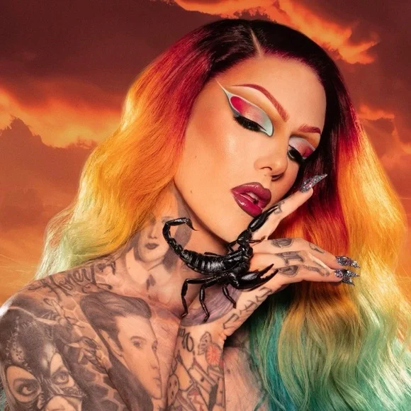 MUSHROOM OCEAN New in Box Jeffree Star‎ Velour Liquid Lipstick Blue - Picture 5 of 5